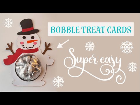 How to Make Bobble Treat Cards with a  Cricut, Silhouette, or Scan N Cut – Very Easy