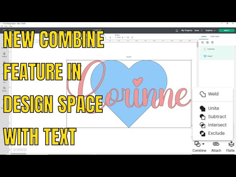 Cricut Update Combine Feature using it with Text – Design Space updates October 2022