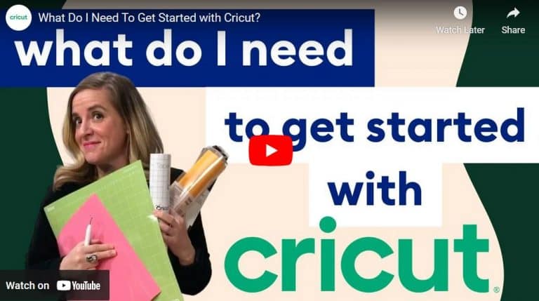 What Do I Need To Get Started with Cricut?
