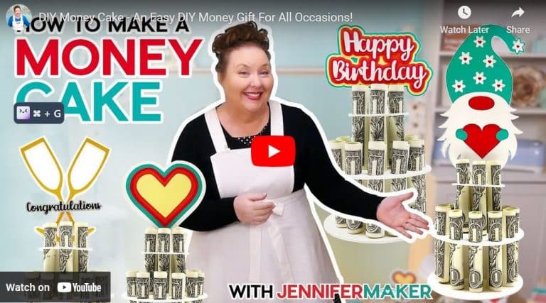 DIY Money Cake – An Easy DIY Money Gift For All Occasions!