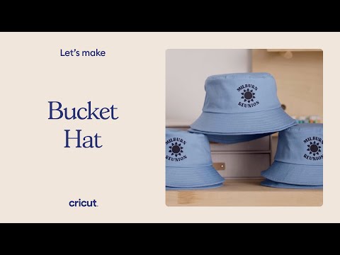 How To Make a Custom Bucket Hat with Cricut