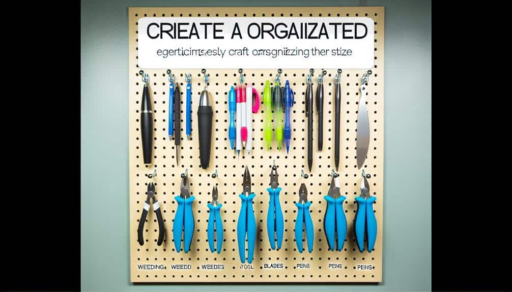 Tips for Organizing Cricut Tools